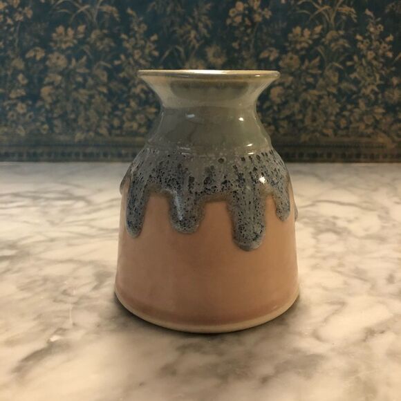 Drip Glaze Pottery Bud Vase - Picture 1 of 4